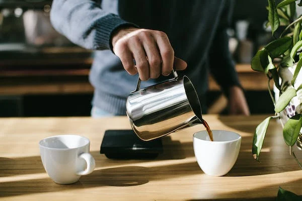 Step-by-step instructions for making espresso without machine: