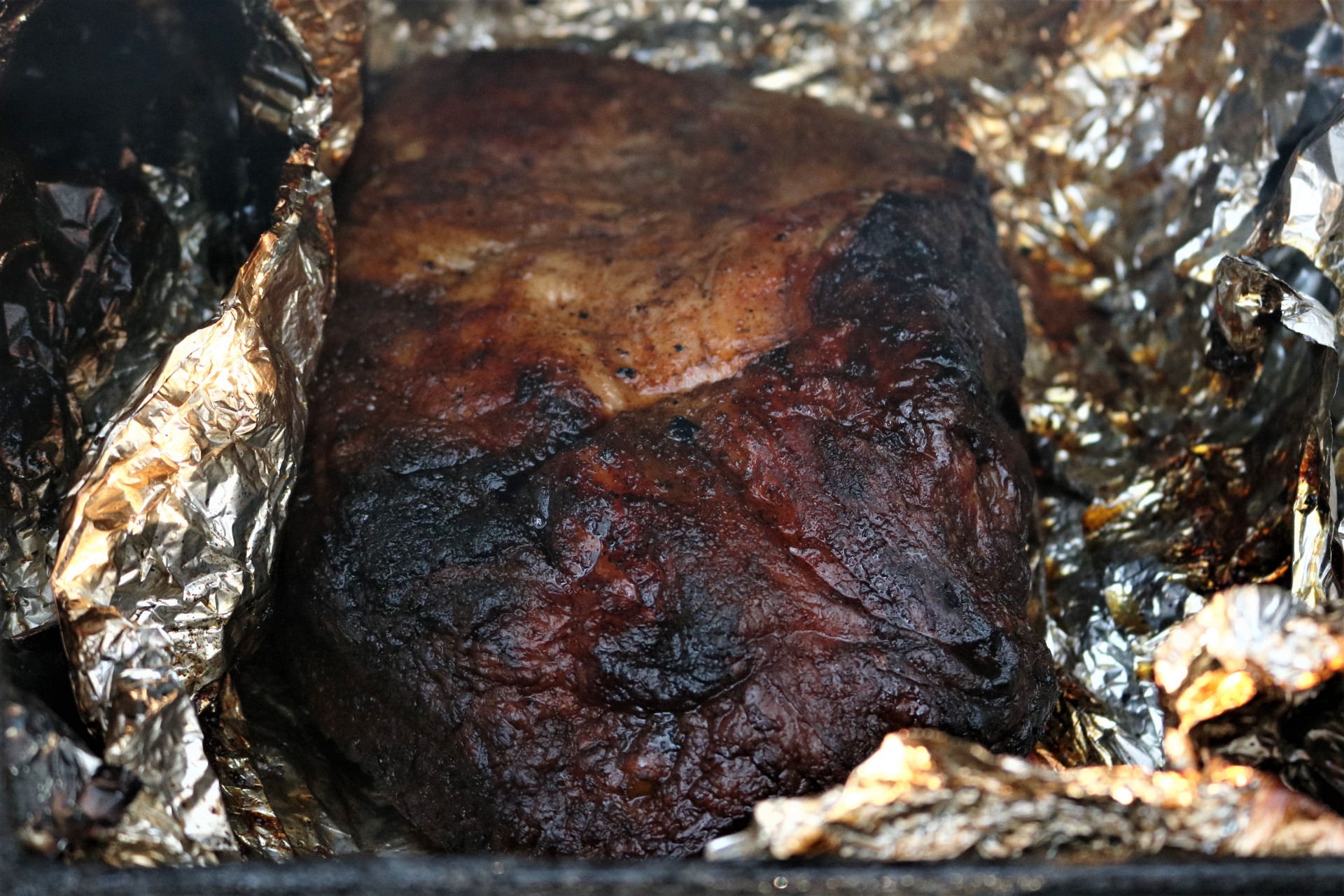 How can you determine that your smoked brisket is done?