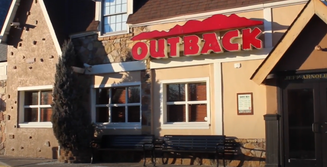 The Outback Steakhouse operating hours